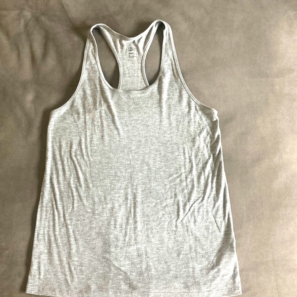 Grey workout tank
